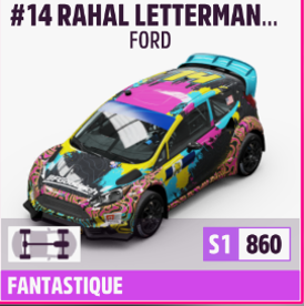 Rahal Letterman Ford Forza Horizon 5, snabb leverans