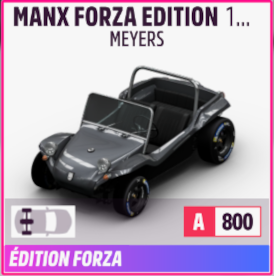 Manx Forza Edition Forza Horizon 5, snabb leverans